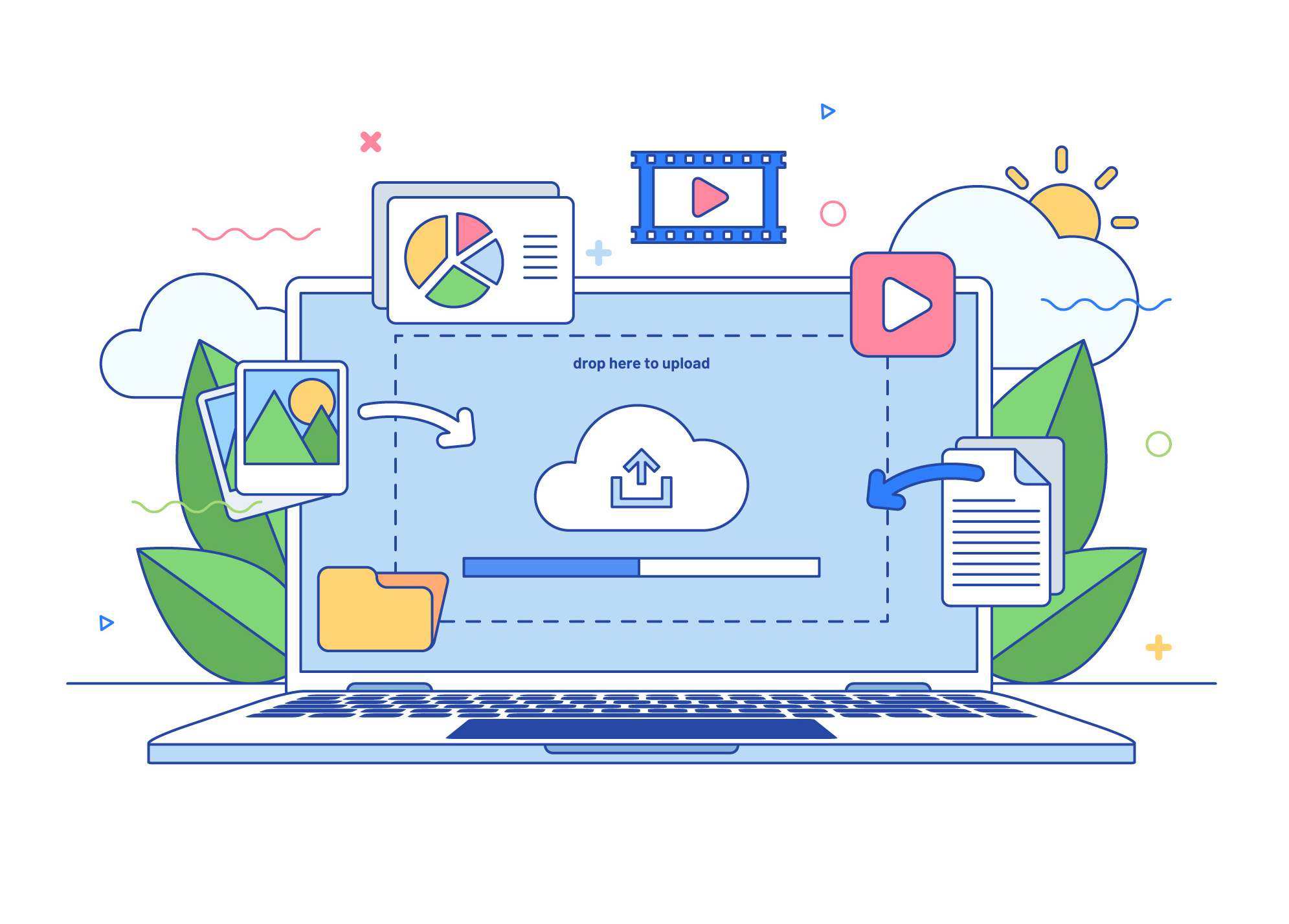 Send large files it's fast, easy and secure